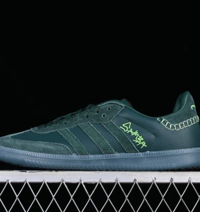 adidas Jonah Hill Samba Green - FW7458