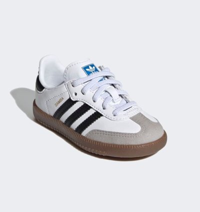 Toddler shoes adidas Samba OG White Black Gum - GZ8347