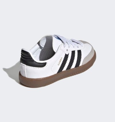 Toddler shoes adidas Samba OG White Black Gum - GZ8347