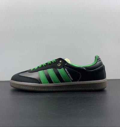 adidas Wales Bonner Samba Black Green - S42590
