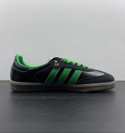 adidas Wales Bonner Samba Black Green - S42590