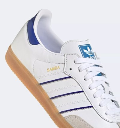 adidas Samba White Lucid Blue - IG2339