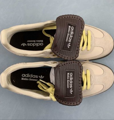 adidas Wales Bonner Samba Ecru Tint Yellow - ID0217