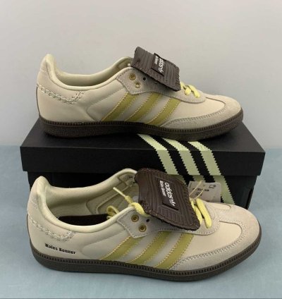 adidas Wales Bonner Samba Ecru Tint Yellow - ID0217