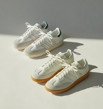 adidas Kith Samba Spikeless Golf White Gum - IG5709