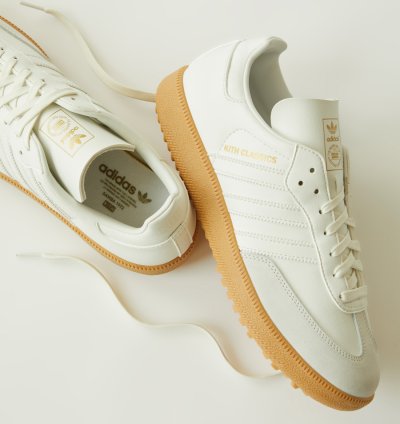 adidas Kith Samba Spikeless Golf White Gum - IG5709
