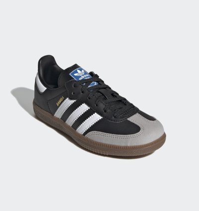 adidas Preschool Grade School Samba OG Black White Gum - GZ8349