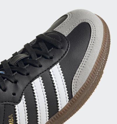 adidas Preschool Grade School Samba OG Black White Gum - GZ8349