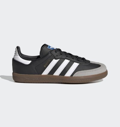 adidas Preschool Grade School Samba OG Black White Gum - GZ8349