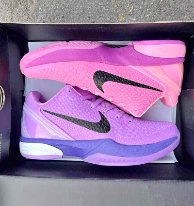 Kobe 6 Protro Cotton Candy Colorway Pink Purple