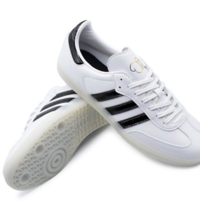 adidas Jason Dill Samba White Black - IE5158