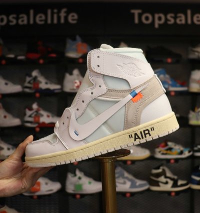 Nike Air Jordan 1 Retro High Off-White Euro AQ0818-100