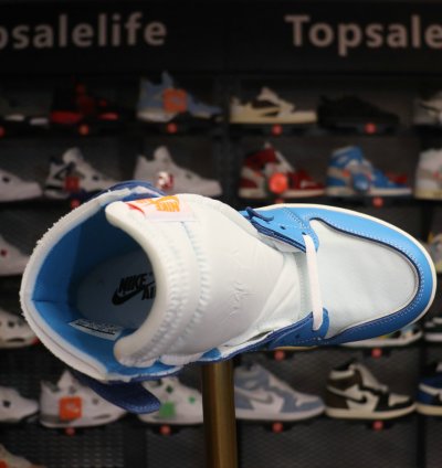 Nike Air Jordan 1 Retro High Off-White University Blue AQ0818-148