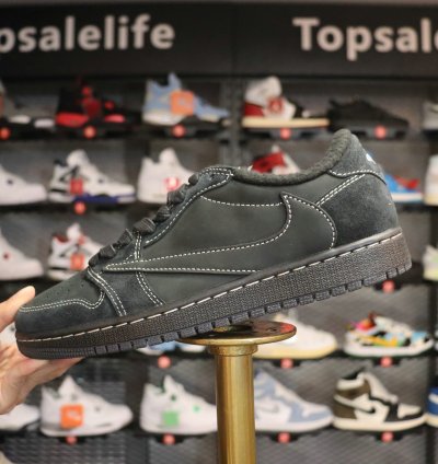 Nike Air Jordan 1 Retro Low OG SP Travis Scott Black Phantom DM7866-001