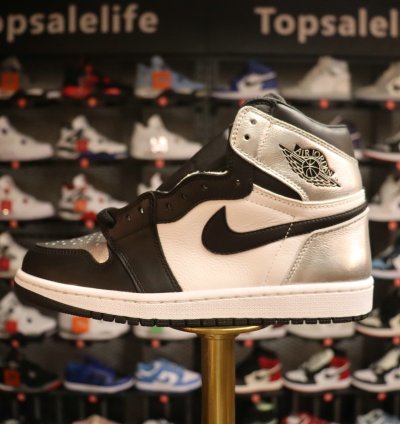 Nike Air Jordan 1 Retro High Silver Toe CD0461-001