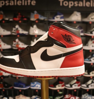 Nike Air Jordan 1 Retro High Satin Black Toe CD0461-016