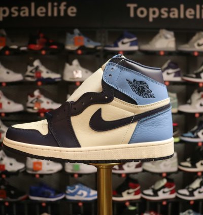 Nike Air Jordan 1 Retro High OG 'Obsidian' 555088-140