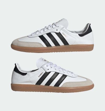 adidas Samba Decon White Black Gum - IF0642