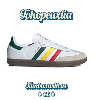 adidas Samba OG Rasta White - IH3118