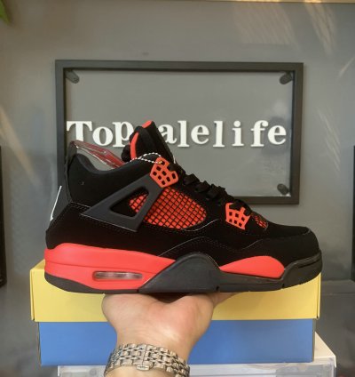 Jordan 4 Retro Red Thunder (GS) 408452-016