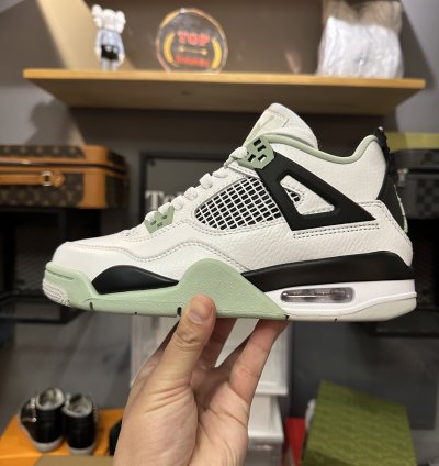 Jordan 4 Retro Seafoam (Women's) AQ9129-103