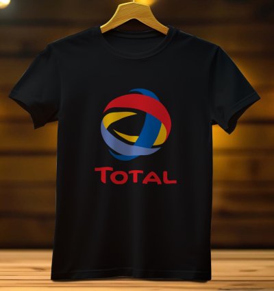 Total Logo Funny Mens Tshirt Size USA