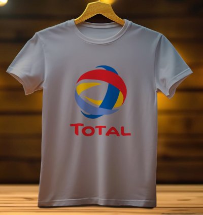 Total Logo Funny Mens Tshirt Size USA