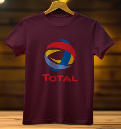 Total Logo Funny Mens Tshirt Size USA