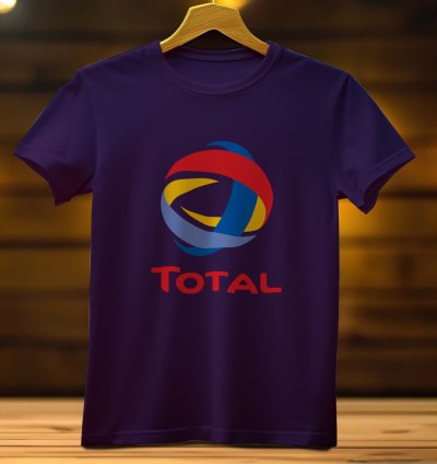 Total Logo Funny Mens Tshirt Size USA