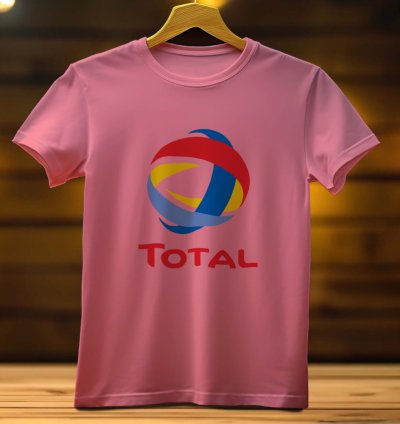 Total Logo Funny Mens Tshirt Size USA