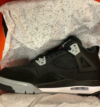 Jordan 4 Retro SE Black Canvas DH7138-006