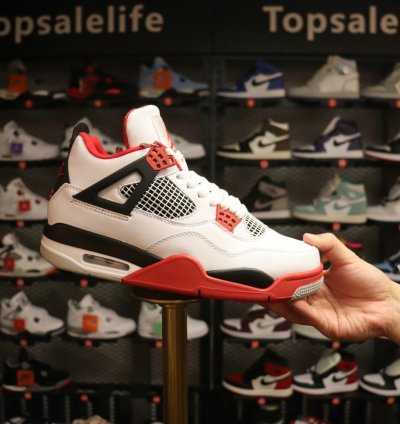 Jordan 4 Retro Fire Red (2020) DC7770-160