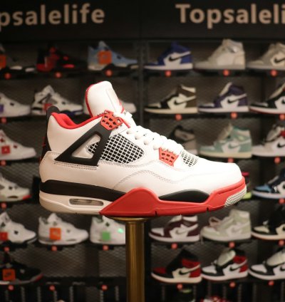Jordan 4 Retro Fire Red (2020) DC7770-160