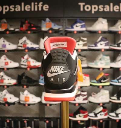 Jordan 4 Retro Bred (2019) (GS) 408452-060