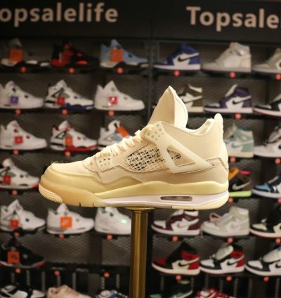 Jordan 4 Retro Off-White Sail (Women's) CV9388-100