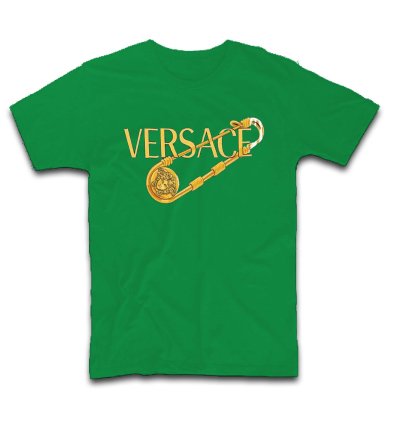 Versace Pin Logo T-Shirt USA