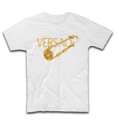 Versace Pin Logo T-Shirt USA