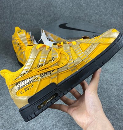 Nike Air Rubber Dunk Off-White University Gold