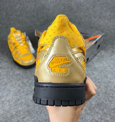 Nike Air Rubber Dunk Off-White University Gold