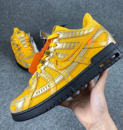 Nike Air Rubber Dunk Off-White University Gold