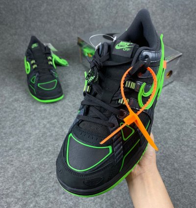 Nike Air Rubber Dunk Off-White Green Strike