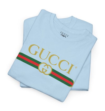 Gucci GG exclusive light blue T-shirt - Size USA