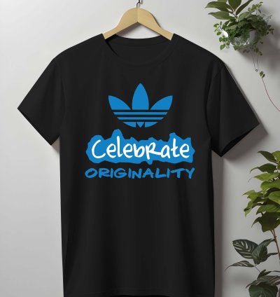 Adidas Celebrate Logo T-Shirt Mens Shirt Size USA