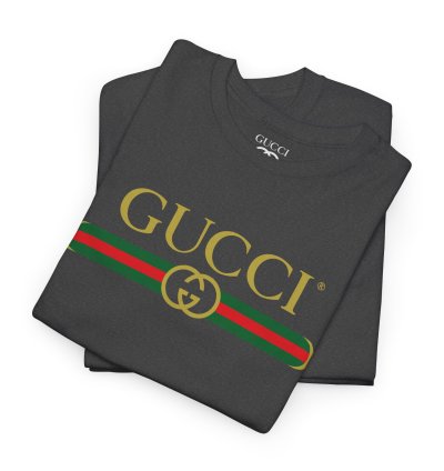 Gucci GG exclusive charcoal T-shirt - Size USA