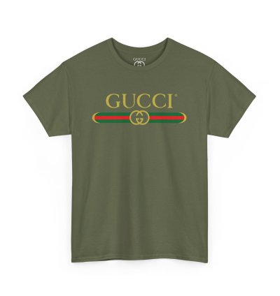 Gucci GG exclusive military green T-shirt - Size USA