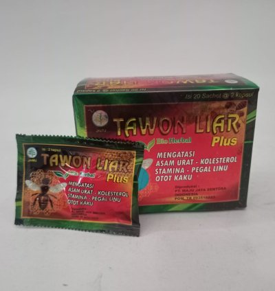 Tawon Liar Plus Capsule For Cholesterol Stamina Rheumatism Back Pain