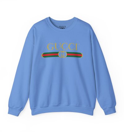 Gucci GG Exclusive carolina blue Sweatshirt - Size USA