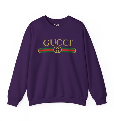 Gucci GG Exclusive purple Sweatshirt - Size USA