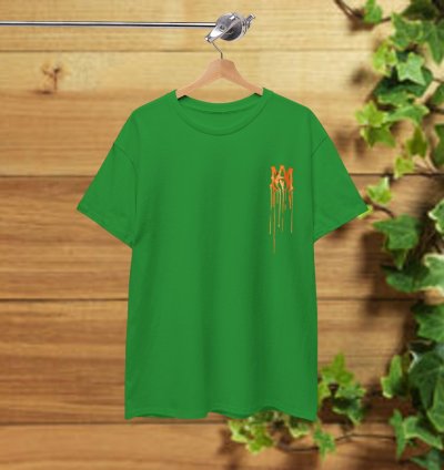 Amiri MA Core Paint Drip T-Shirt Irish Green Shirt USA Size