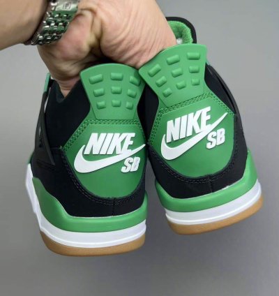 Nike Air Jordan 4 SB ' Black Green '